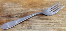 1 Salad Fork Dessert Cambridge Cassidy Stainless Outline Pla