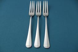 3-tine Cooper Bros Queen Anne Satin Stainless England 6 3/4"