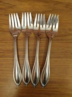 Stainless Flatware Beaded Usa
