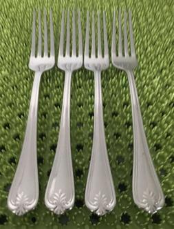 18/8 Stainless  Flatware Outlined Plume Tip