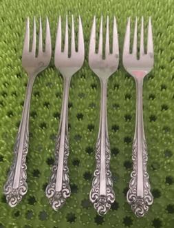 Stainless Flatware Floral Scrolls
