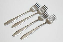 4 Vintage Robeson Continental Germany Stainless Steel Flatwa