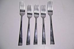 5 Pieces Cambridge Stainless  Silverware - CBS129 Satin - Di