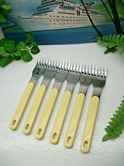 6  Oneida Northland  COLORMATES Colormate  YELLOW  Stainless