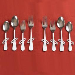 Ableware 746170004 Finger Loop Utensils-Salad Fork-Right Han