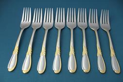Retroneu Linda Gold Accent Stainless Light Use Korea 6 1/4"