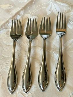 Oneida Arbor American  Harmony Stainless a Dinner Fork and 3