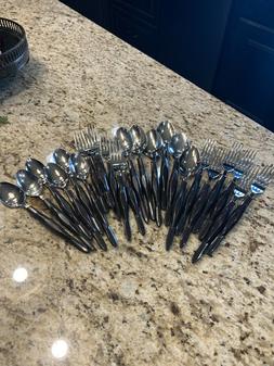 CUTCO Brown Flatware Silverware Set Soup & Teaspoons Dinner 