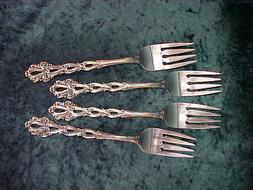 Oneida community stainless chandelier lot set of four 6 7/8 