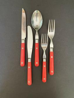 Washington Forge Mardi Gras Flatware Red Select Your Choice