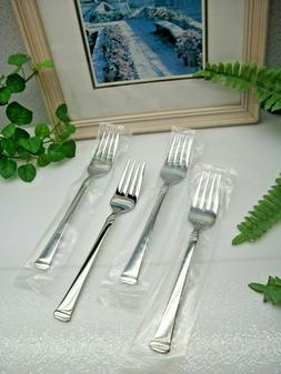 NEW  4  Mikasa   HARMONY  18/10  Stainless Steel   Salad or 