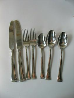 Lenox Portola 7 pc lot Knives salad fork teaspoon soup spoon