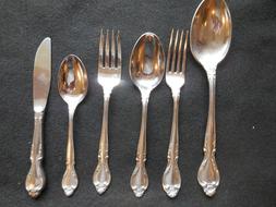 Queen's Fancy Lyon serving spoon soup teaspoon dinner fork s