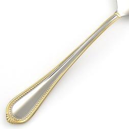Mikasa REGENT BEAD GOLD Stainless 18/10 Golden Accent Silver