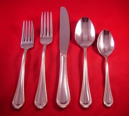 Mikasa Regent Bead /w Gold Accent 18/10 Stainless Flatware Y
