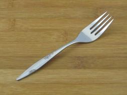 Oneida Rose Duet Salad Fork Stainless Flatware Silverware Gl