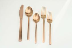West Elm ROSE GOLD Williams Sonoma  Stainless Flatware  Your
