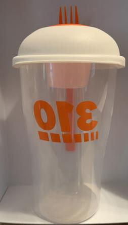310 NUTRITION Salad Food Cup Diet Weight Loss + Fork Rare Li