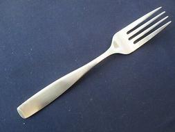 SALAD FORK! Vintage MIKASA stainless: SATIN LOFT pattern: 18