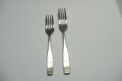 Mikasa SATIN LOFT  set of  Dinner &  Salad Fork 18/10 Stainl