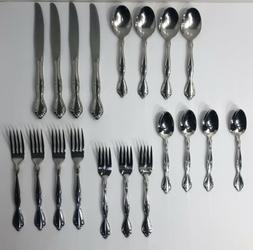 Oneida Set Of 19 Stainless Steel Flatware Made In USA Missin