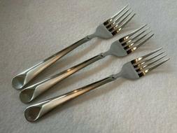 Set of 3 - J A Henckels Stainless ' Provence '  Salad Forks