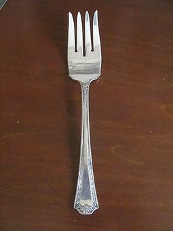 SHEFFIELD A 1 PLATE MADE IN THE USA SALAD SERVING FORK SILVE