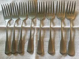 SSS by Onieda Stainless Yorktowne 8 Salad Forks