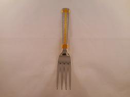 Stainless Steel, 18/10 Salad Fork by Mikasa, Palatial Gold P