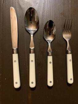 Stainless Korea Tablespoon, Salad Fork, Teaspoon, Knife 4 Pc
