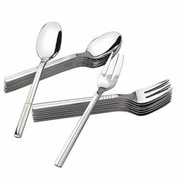 Set, 12 Pieces Small Dessert Spoon Fork Set