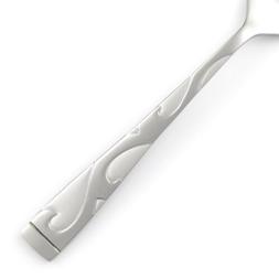 Oneida TUSCANY Stainless Frosted Glossy Scrolls Swirl Silver