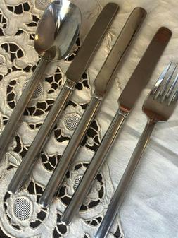 Mikasa ZENA Stainless Flatware Lot Indonesia SILVERWARE Spoo